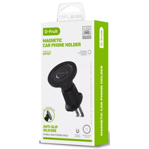 Phone holder for car ventilation grill with magnet D-Fruit DF107