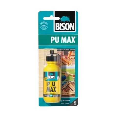 Bison PU MAX D4 50ml Īpaši spēcīga mitrumizturīga līme kokam iekštelpās