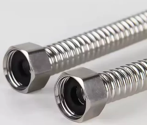 Гофрированная труба из нержавеющей стали 1/2'' FF, L=100см, Dn12