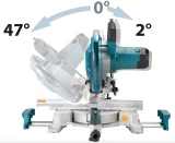 Комбинированная угловая пила с подвижной рамой MAKITA LS1110F 1450 W 260 мм
