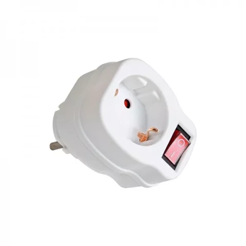 Sadalītājs 1-viet ar slēdzi