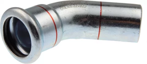 Elbow 45° 35x35 FM (Steel) KAN-therm