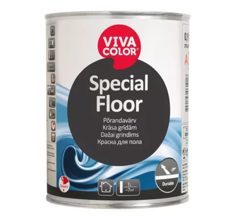 Vivacolor SPECIAL FLOOR A 0.9L Uretānalkīda krāsa grīdām