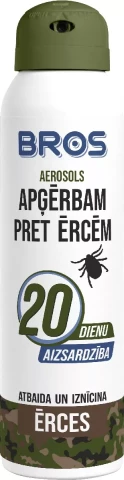 Bros аэрозоль от клещей 90 мл