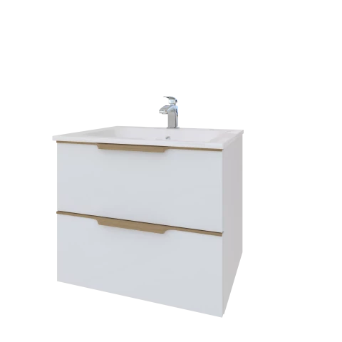 Skapis ar izlietni AMBER Alterna AMB60-1/P 61cm