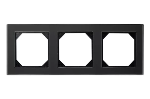 LIREGUS EPSILON frame  black glass 3-way