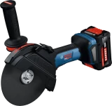 Akum. Leņķa slīpmašīna EXPERT EXWS 18V-180P, 180mm 1500W L-Box b/a un lād. Bosch 06019H6M00