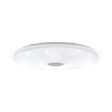 Plafonlampa griestu LED 80W 7800lm 3000K-5000K D860mm ar pulti balta EGLO Lanciano 97738
