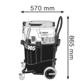 Wet/Dry Extractor Bosch GAS 55 M AFC 06019C3300