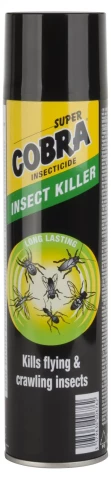SuperCOBRA aerosols pret rāpoj ošiem, lidoj. insektiem 400ml