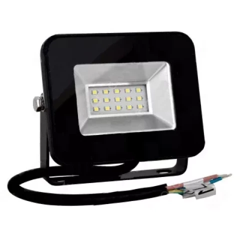 Prožektors LED 10W IP65  900Lm 4000K,melns
