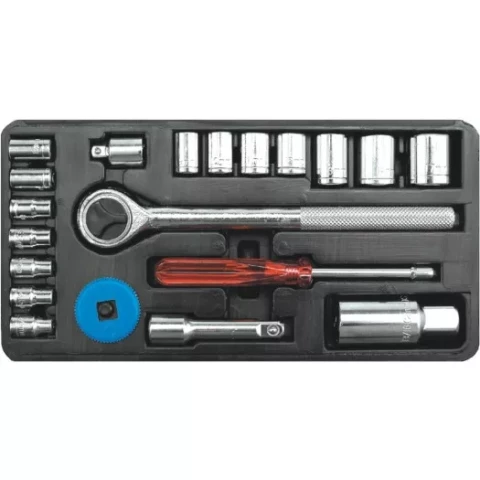 Atslēgu uzmaucamo komplekts  3/8 , 21gb