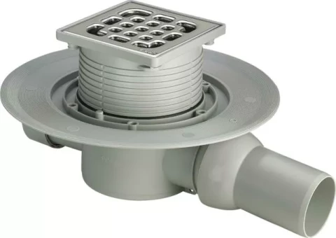 Traps Viega 100x100mm DN50  horiz.ar šarn.557119