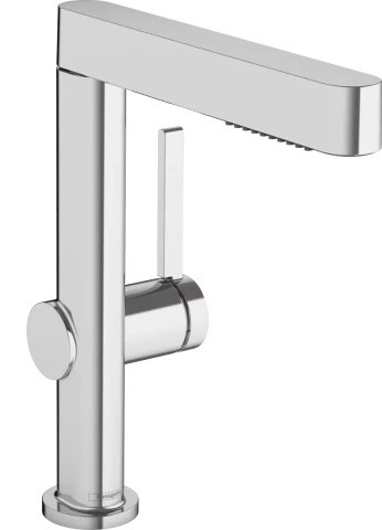 Hansgrohe izlietnes maisītājs Finoris 230 ar izveklamu dušu, ar push-open, hroms HG76063000