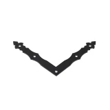 Leņķis 150x150x25mm  2.5mm MELNS