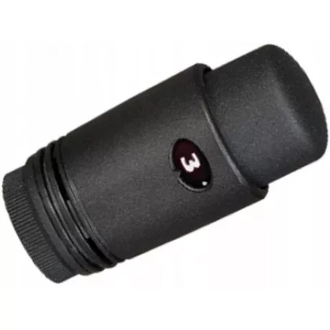 Termostatiskā galva INVENA PROV, melns