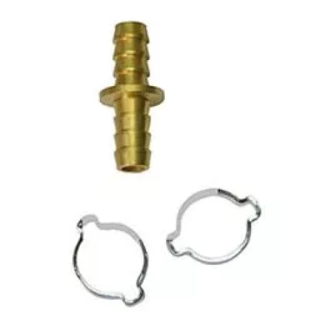 Dubultais konektors trubai 8x13mm (ar fiksācijas gredzeniem), STANLEY 156031XSTN