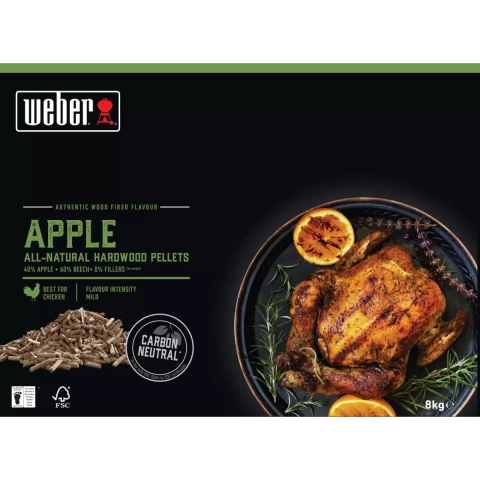 WEBER apple wood pellets 8kg 18291