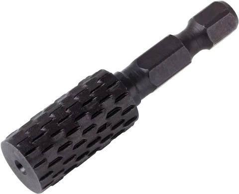 Rīvurbis D12x22mm metālam cilindrisks, HEX, WOLFCRAFT 4380000