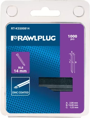 Pins RL8 - 14mm, 1000 pcs