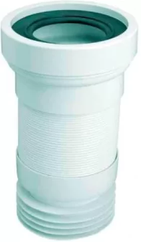 WC pieslēgs-gofra L230-400mm, McAlpine