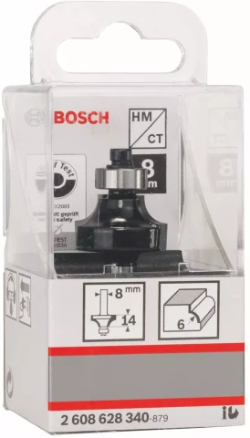 Bosch 2608628340 HM Карнизная фреза 6 мм