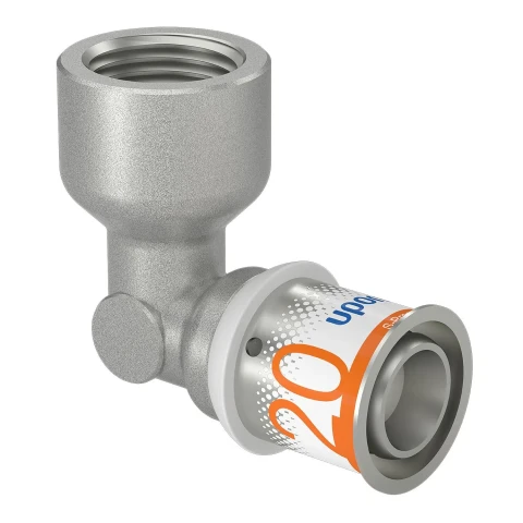 1070540 Uponor press elbow 90° metal, 20-1/2" female thread