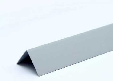 Corner strip PVC, 25x25, 2.75m, gray