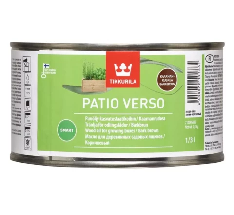 Tikkurila PATIO VERSO 0.33L Brown Wood Oil
