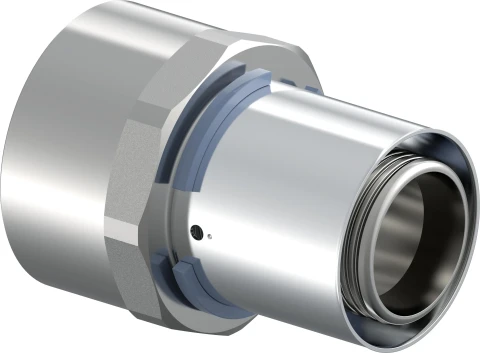 1046904 Uponor press coupling D40X1 1/2" female thread