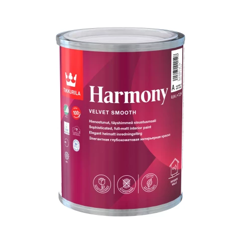 Tikkurila HARMONY C 0.9L acrylate latex paint