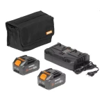 Battery-Powered Snow Blower DAST 5542Li 2x21V + Charger, 51cm, 28cm, LED, DAEWOO