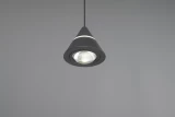 TRIO Griestu lampa ROMEO 7W/2300+3000+4000K 700lm Lift-Me matēts melns 15.5x200cm