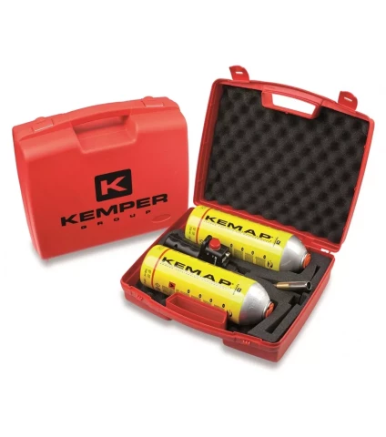Gāzes degļa komplekts Turbo flame, ANTIFLARE sistēma, t° līdz 2150 °C, KEMPER