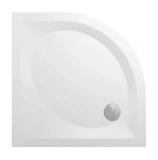 PAA dušas paliktnis ART 90X90cm balts RO90 R550 komplektā panelis un kājas, bez sifona