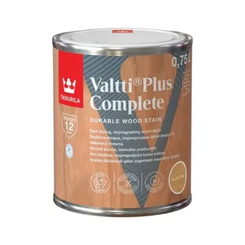 VALTTI PLUS COMPLETE ITALIAN PINE 0,75L Быстросохнущий пропиточный антисептик для дерева