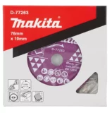 Diamond cutting disc 76x1.4x10mm for tiles MAKITA D-77263