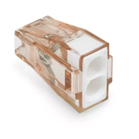 Savienojuma klemmes monolīta vadiem WAGO 2-vadu 1.5-4mm2/32A/400V 5gab. 773-602