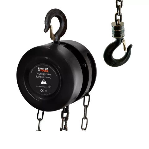 Ķēdes vinča 1T 3m ,FASTER TOOLS 1579