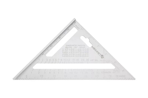 Galdnieka trijstūris 185mm, alumīnija HOGERT HT4M216