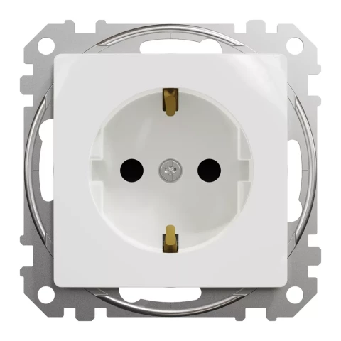 SEDNA Kontaktligzda 1-vietīga a/z balta SDD111021