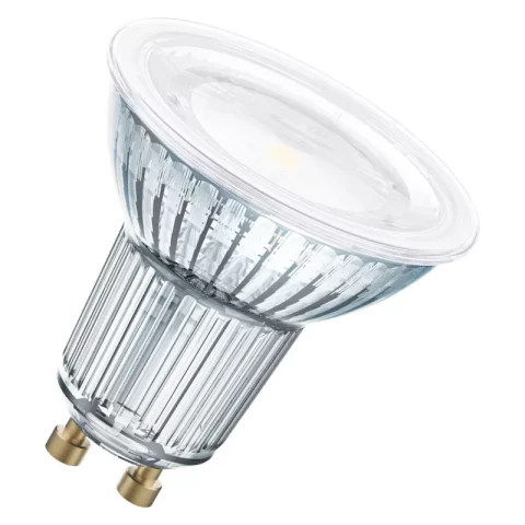 Spuldze OSRAM LED 6.9W 575lm 3000K 120⁰ GU10 stikla PAR16 80