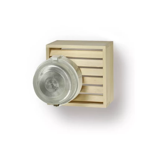 Saunas pirts gaismeklis ENSTO AVH11.2 ar koka režģi