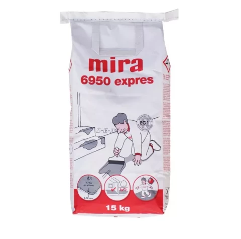mira 6950 EXPRESS 15kg 0-20mm fine grained repair mortar (CT-C40-F6)
