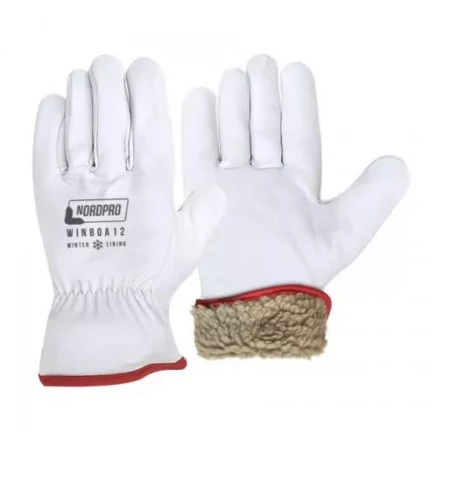 Перчатки из коровьей кожи с утеплителем WINBOA, размер 11/2XL