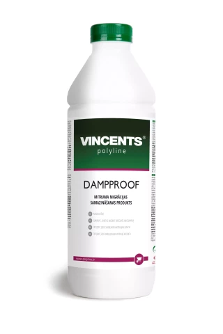 Vincents DAMPPROOF 1L PRODUCT FOR REDUCTION OF MOISTURE MIGRATION