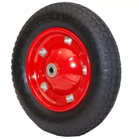 Ķerras ritenis 13x3.0-8 metāla disks ar asi 15mm