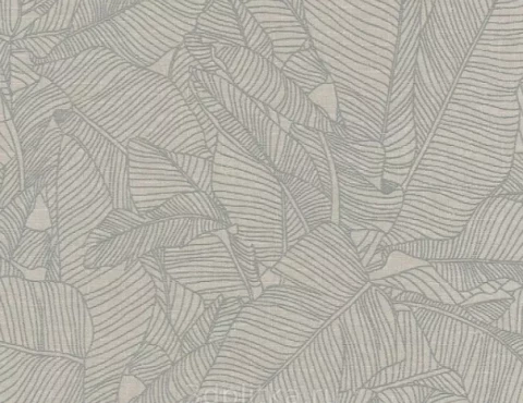 Обои AS Creation 36633-2 0.53x10m листья в стиле Льна