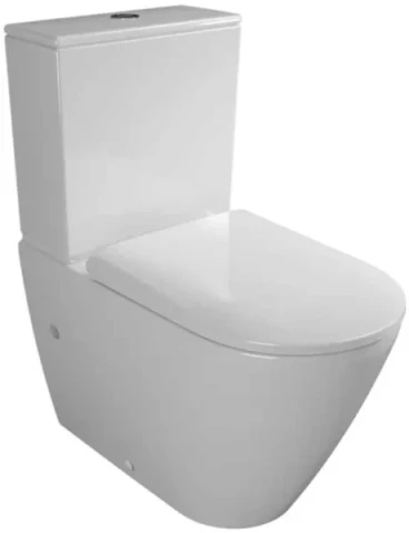 Duravit DuraSola brīvi stāvošais pods 650mm ar SC vāku, balts