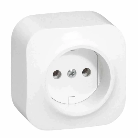 Legrand rozete, balts 1-viet  v/a